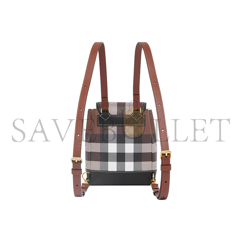 BURBERRY MINI PLAID BACKPACK 80584691 (18.5*16*8cm)